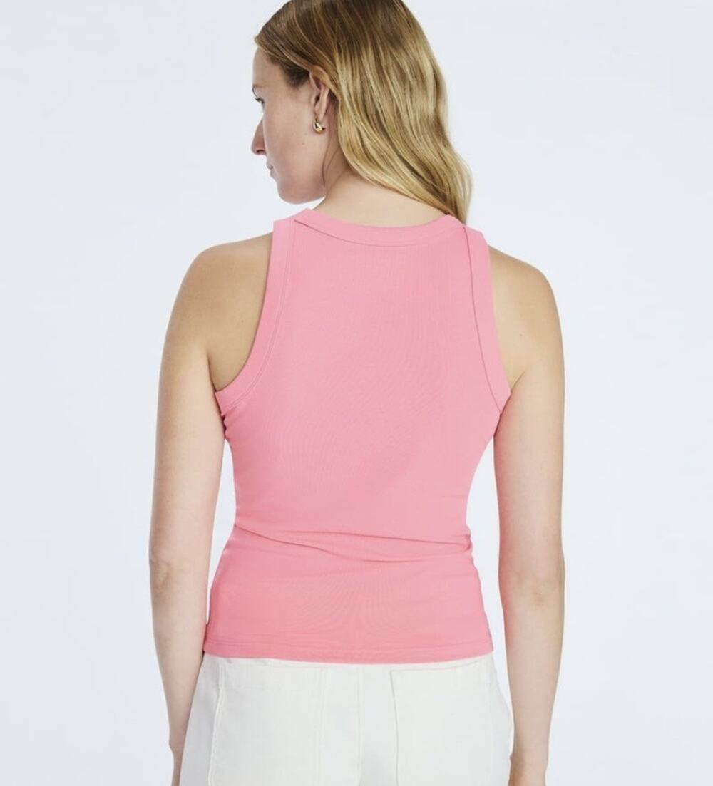 FREE ASSEMBLY WOMEN'S CUTAWAY TANK TOP - SIZE: WOMEN XS - Coral